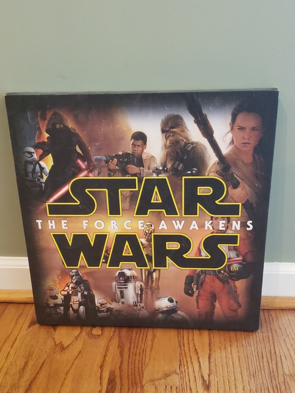 Star Wars- Canvas Wall Art - The Force Awakens- Disney & Lucasfilm Ltd. -16"x16"